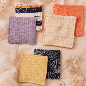 ✨ Lot de 5 lingettes démaquillantes & bébé